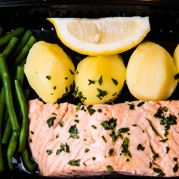 The Fitness Chef Salmon Beans Potatoes